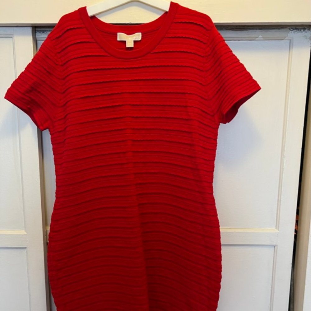 Michael Michael Kors Red Knee length Dress Size 2XL, NWT